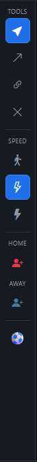 Left toolbar
